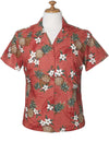 Fitted Pineapples Women Hawaiian Shirt