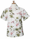 Flamingo Ohana Women Camp Aloha Shirt