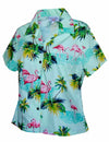 Flamingos Women Aloha Fitted Blouse
