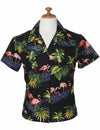 Flamingos Women Aloha Fitted Blouse