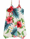 Flower Girls Dress V-Neck Hawaiian Style