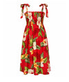 Hibiscus Ula Ula Girl's Smock Tube Top Flower Dress
