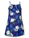 Kailua Girls Spaghetti Straps Flower Dress