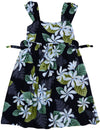 Girls Bungee Straps Hawaiian Dress