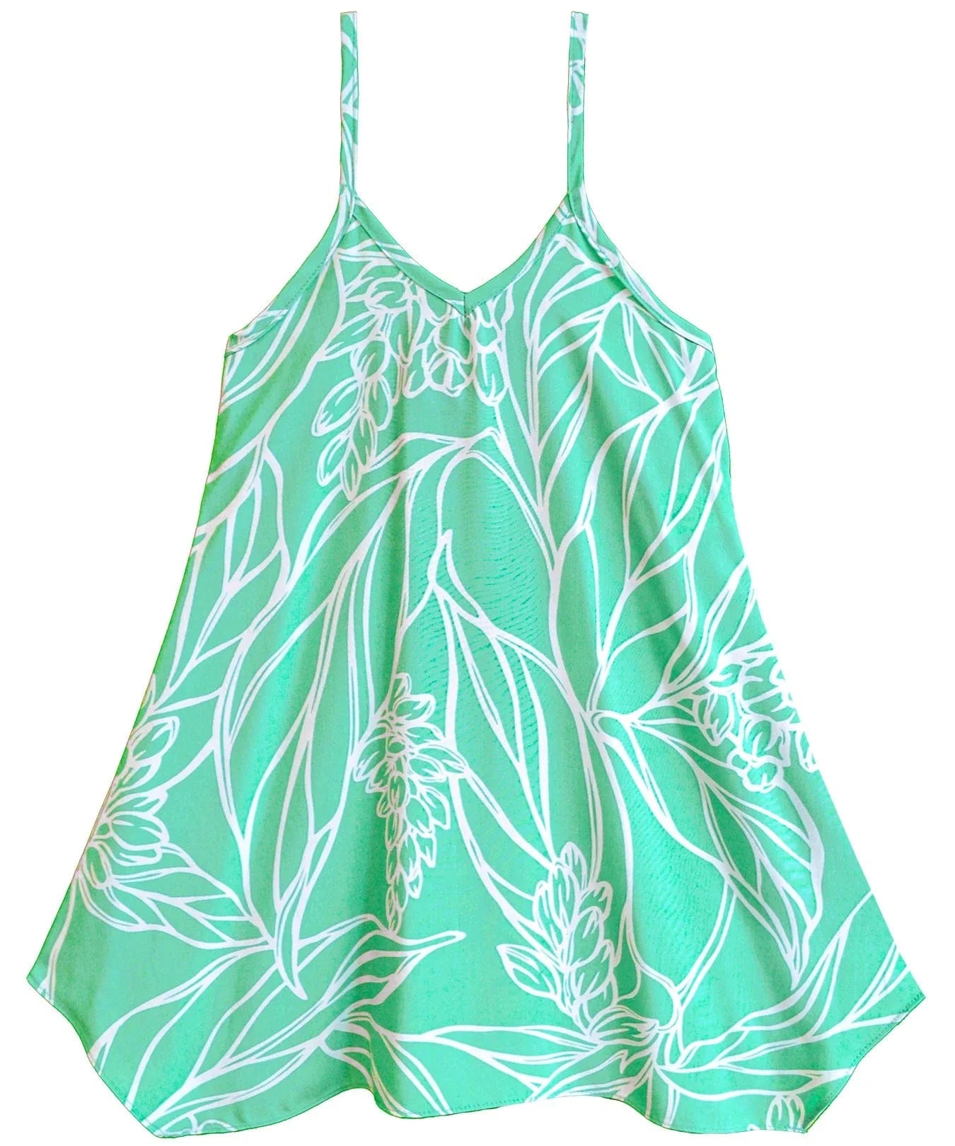 Soft Rayon Girls Hawaiian Dress