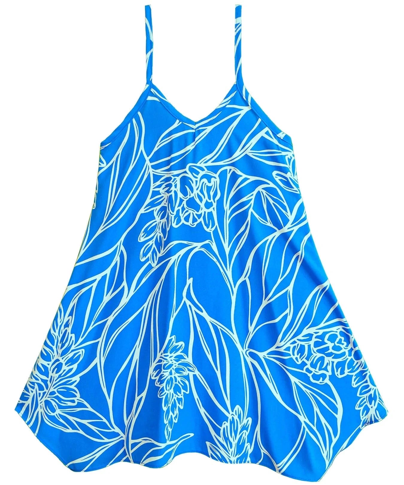 Soft Rayon Girls Hawaiian Dress
