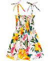 Girls Smock Rayon Hawaiian Dress