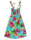 Hibiscus Smock Top Rayon Girls Dress