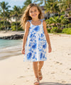 Haiku Girls Hawaiian Sundress White
