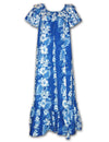 Haiku Long Muumuu Hawaiian Dress
