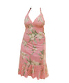 Piikoi Midi Length Halter Hawaiian Dress