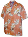 Cotton Short Sleeves Lanai Men's Aloha Hawaiian Shirt Men's Cotton Shirts