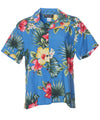 Short Sleeves Floral Hibiscus Women Hawaiian Shirt