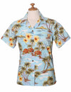 Hawaiian Paradise Kauai Camp Women Aloha Shirt
