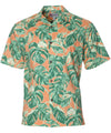Short Sleeves Hawaiian Resort Cotton Men's Shirt