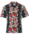 Hibiscus Big Island Cotton Men's Aloha Shirt