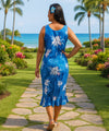 Puanani Tea Length Hawaiian Dress