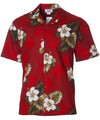 Kailua Hibiscus Cotton Men's Aloha Shirt