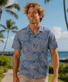 Venture Aloha Kauai Men's Shirt Light Blue
