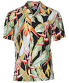 Heliconia Rayon Poplin Men's Aloha Shirt