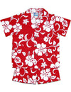 Hibiscus Aloha Shirt and Shorts Boy Set