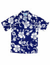 Hibiscus Cotton Boys Hawaiian Shirt