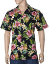 Short Sleeves Lanai Pineapple Cotton Men's Shirt
