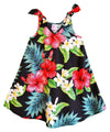 Hibiscus Girls Rayon V-Neck Tank Dress