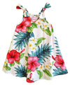 Hibiscus Girls Rayon V-Neck Tank Dress