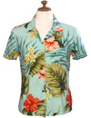 Hibiscus Rayon Women Hawaiian Shirt