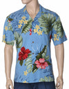 Hibiscus Relaxed Fit Hawaiian Shirt
