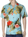 Hibiscus Relaxed Fit Hawaiian Shirt
