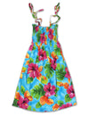 Hibiscus Smock Top Rayon Girls Dress