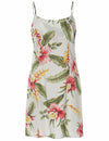 Iliwai Orchid Short Hawaiian Dress