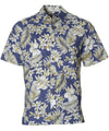 Tropical Island Button Up Men's Aloha Shirt