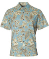 Tropical Island Button Up Men's Aloha Shirt