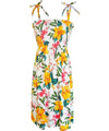 Kahanuola Smock Short Tropical Dress