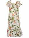 Kahua Long Muumuu Hawaiian Dress