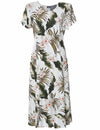 Kaipuu Short Sleeves Hawaiian Dress