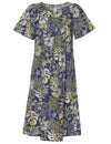Kalokoi Forest Short Hawaiian Muumuu Dress