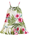 Kamea Ruffle Hem Girls Sundress