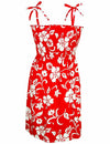 Kaneohe Smocked Tube Top Hawaiian Dress