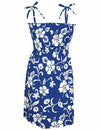 Kaneohe Smocked Tube Top Hawaiian Dress