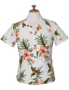 Kapa'a Fitted Cotton Women Hawaiian Shirt