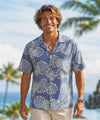 Venture Aloha Kauai Men's Short Sleeves Shirt Light Blue