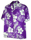 Kaui Mens Cotton Aloha Shirt