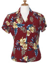 Keilani Fitted Hawaiian Shirt for Women Women Shirts
