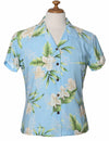 Keilani Women Fitted Hawaiian Shirt