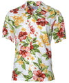 Kimo Short Sleeve Men Rayon Tropical Aloha Shirt