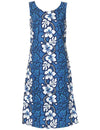 Knee Length Hibiscus Hawaiian Dress
